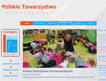 Tablet Screenshot of kynoterapia.eu